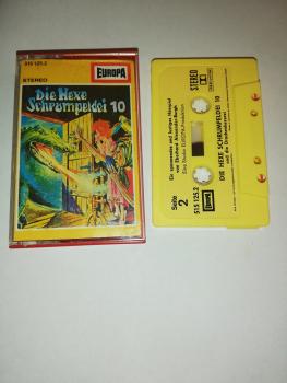 Die Hexe Schrumpeldei Folge 10 und die Drachenhexerei Gelb mit Gelben Aufkleber 515125.2 Europa(Innencover bemalt)